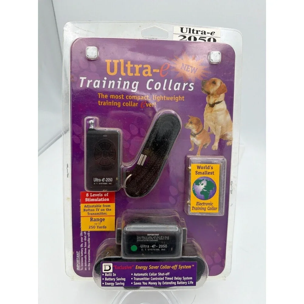 Ultra-e 2050 Electronic Dog Training Collar New Old Stock Sealed NOS